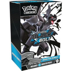 Настільні ігри - ​​Настільна гра Pokemon Black Bolt Booster Bundle SV10.5 (196214118393)