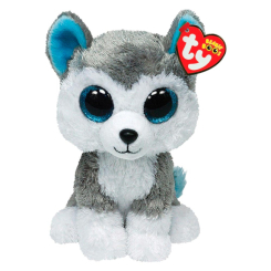 Мягкие животные - Мягкая игрушка Beanie Boo's Хаски Slush TY (36902)