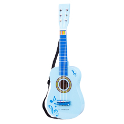 Музичні інструменти - Музичний інструмент New Classic Toys Гітара блакитна з музичними нотами (10349)