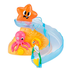 Іграшки для ванни - Ігровий набір для ванни Baby shark Junior з роботизованим акуленям (25291)