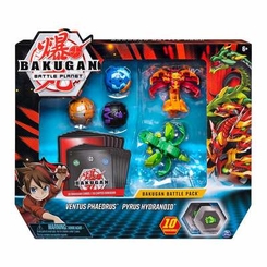 Игрушечные наборы - Набор Bakugan Battle planet Нобилиус и Кракелиус большой (SM64425-6)