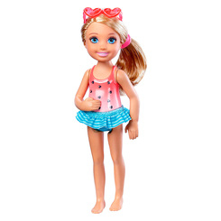 Ляльки - Лялька Barbie Club Chelsea Пляж (DWJ33/DWJ34)
