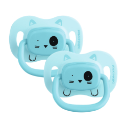 Пустышки и ниблеры - Пустышка Bebe Confort Minimalistic Animals синяя (3104202030)