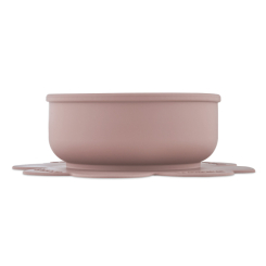 Детская посуда и аксессуары - Мисочка силиконовая Baboo с основой-присоской какао (9-035)