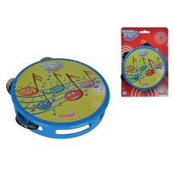 Музыкальные инструменты - Детский музыкальный инструмент Бубен Simba Веселые ноты (683 4041) (6834041)