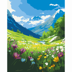 Товари для малювання - Картина за номерами Art Craft Альпійська весна 40 х 50 см (11075-AC)