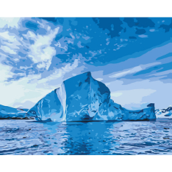 Товари для малювання - Картина за номерами Brushme Крижане королівство Андрій Зотов 40 х 50 см (BS54272)