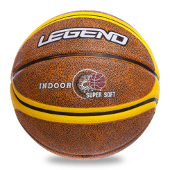 Спортивные активные игры - Мяч баскетбольный LEGEND BA-1912 №7 Оранжевый (BA-1912_Оранжевый)