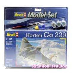 3D-пазлы - Модель для сборки Самолет Horten Go 229 Германия 1945 Revell (64312)