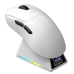 Клавіатура і миші - Мишка Ajazz APEX 3 Mod-White-3950-8K Charging Dock (AJM179-A-W)