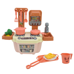 Детские кухни и бытовая техника - Игровой набор Країна Іграшок Кухня оранжевая (A6619-94/1) Детские кухни и бытовая техника - Игровой набор Країна Іграшок Кухня оранжевая (A6619-94/1)