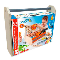 Конструктори з унікальними деталями - Конструктор Hape Ящик з інструментами (E3029)