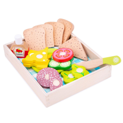 Детские кухни и бытовая техника - Игровой набор New Classic Toys Сэндвич (8718446105914)