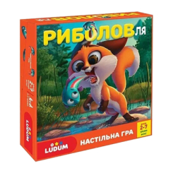 Настольные игры - Детская настольная игра "Рыбалка" Ludum LD1049-54 украинский язык (36336)