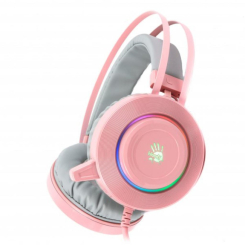 Портативні колонки та навушники - Навушники A4tech Bloody G521 Pink