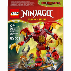 Конструкторы LEGO - Конструктор LEGO NINJAGO Боевой набор работа Дракона Кая (71851)