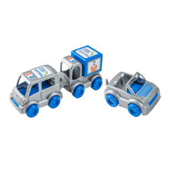 Машинки для малюків - Ігровий набір Tigres Kid Cars Поліцейський (39548)