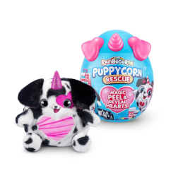 Мягкие животные - Мягкая игрушка-сюрприз Rainbocorn-D Puppycorn rescue (9261D)