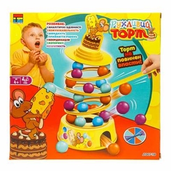 Настольные игры - Настольная игра Kingso toys Движущийся торт (JT007-118)