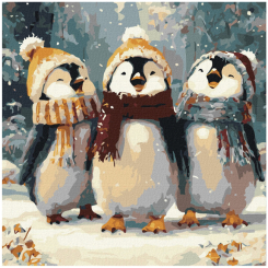 Товары для рисования - Картина по номерам Ідейка Счастливое пение 40 х 40см (KHO6856)