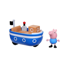 Фигурки персонажей - Игровой набор Peppa Pig Корабль дедушки Пеппы (F2741)