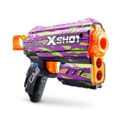 Помповое оружие - Скорострельный бластер X-Shot Skins Flux Crucifer (36516J)