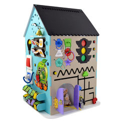 Розвивальні іграшки - Міні-ігровий комплекс Bona Mente Бізікуб Будинок (4823720032221)
