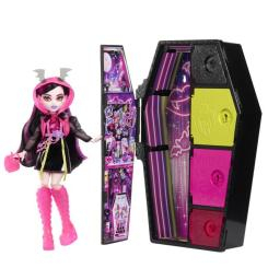 Ляльки - Ігровий набір Monster High Неонові та бомбезні Жахо-секрети Дракулори (HNF78)