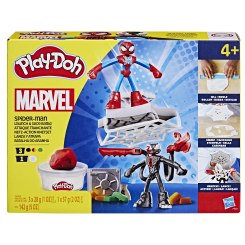 Набори для ліплення - Набір для творчості Play-Doh Marvel Спайдер-Мен (F9827)