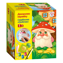 Наборы для творчества - Набор для творчества Ranok Creative Копилка Грибочок (10100765У) Наборы для творчества - Набор для творчества Ranok Creative Копилка Грибочок (10100765У)