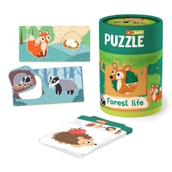 Пазлы - Пазл Mon Puzzle Зоология для малышей Жизнь в лесу (200108)