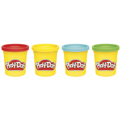 Набори для ліплення - Набір для ліплення Play-Doh Classic 4 кольори (G0512/G0688) Набори для ліплення - Набір для ліплення Play-Doh Classic 4 кольори (G0512/G0688)
