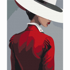 Товари для малювання - Картина за номерами Brushme Таємниця червоного (BS53812)