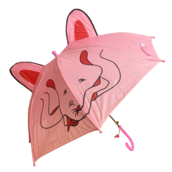 Парасольки і дощовики - Дитяча парасолька з вушками COLOR-IT SY-15 тростина 60 см Слонік (35530s44126)
