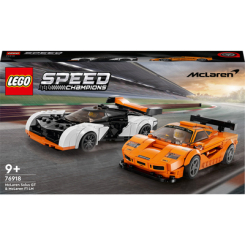 Конструкторы LEGO - Конструктор LEGO Speed Champions McLaren Solus GT і McLaren F1 LM (76918)