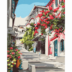 Товари для малювання - Картина за номерами Brushme Греція (BS7519)