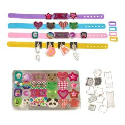 Наборы для творчества - Набор для создания браслетов Qunxing Fashion star Браслеты модницы с наклейками (868-46) Наборы для творчества - Набор для создания браслетов Qunxing Fashion star Браслеты модницы с наклейками (868-46)