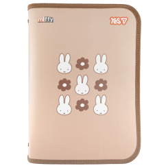 Папки - Папка Yes Miffy A4 факультативная на молнии (492408)