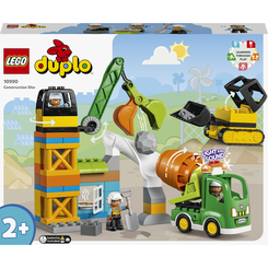 Конструктори LEGO - Конструктор LEGO DUPLO Будівельний майданчик (10990)