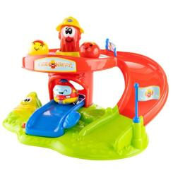 Машинки для малюків - Ігровий центр Chicco Пожежна станція Turbo ball (10758.00)