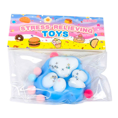 Антистрес іграшки - Іграшка-антистрес Qunxing Лапка Котика блакитна (FG241016001D/3)