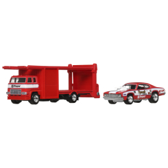 Автомоделі - Набір автомоделей Hot Wheels Car culture Team Transport Becond Story Lorry і 73 Playmouth Duster (FLF56/JBM38)