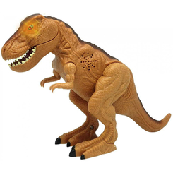 Фигурки животных - Игровая фигурка Dragon-I Могучий Мегазавр T-Rex коричневый (80086/80086-2)