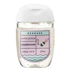 Антисептики и маски - Антисептик-гель для рук Mermade Champagne 29 мл (MR0006)