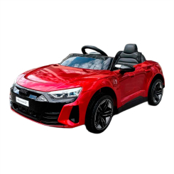 Електромобілі - Дитячий електромобіль Kidsauto Audi RS E-tron GT MP4 (QLS-6888 червоний лак) (QLS-6888 (червоний лак))