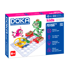 Научные игры, фокусы и опыты - Электронный конструктор Doka Ко взлету готовы 14 схем (D70702) Научные игры, фокусы и опыты - Электронный конструктор Doka Ко взлету готовы 14 схем (D70702)