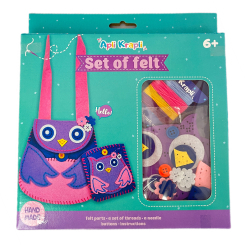 Наборы для творчества - Набор для творчества Apli Krapli Сумочка и кошелек Сова (4820198700867) Наборы для творчества - Набор для творчества Apli Krapli Сумочка и кошелек Сова (4820198700867)