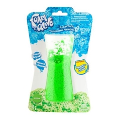 Антистрес іграшки - Повітряна піна Foam alive Яскраві кольори зелена (5902-1)