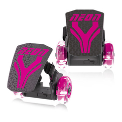 Роликовые коньки - Ролики Neon Street rollers розовые с подсветкой (N101024)