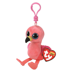 Брелоки - Мягкая игрушка-брелок TY Beanie Boo's Розовый фламинго Гильда 12 см (35210)